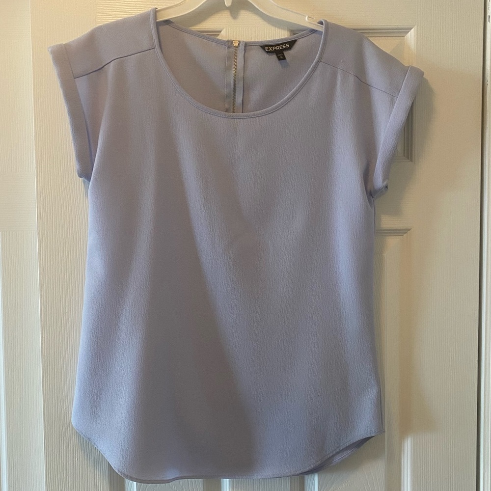 Lavender blouse